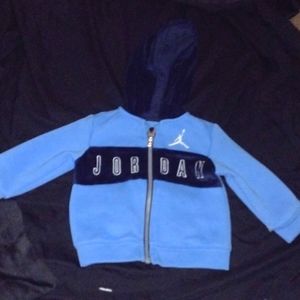 Jordan zip up hoodie